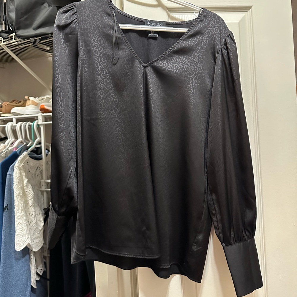 Black Rachel Zoe Blouse